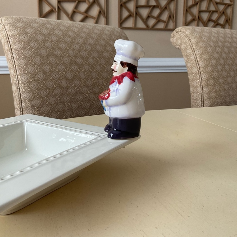 Large Italian Chef Platter Decoration 🍝 - Picture 2 of 6